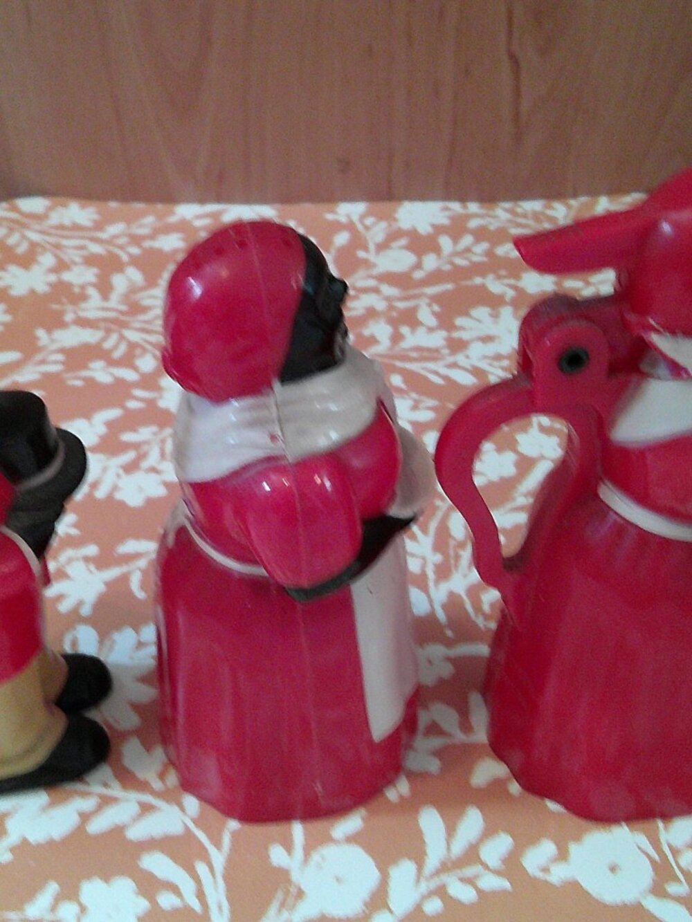 VTG Aunt Jemima Uncle Moses Salt & Pepper shakers & Syrup dispenser - Picture 5 of 10